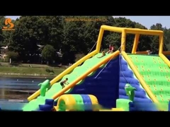 Taman Hiburan Olahraga Air Terombang-ambing / Water Splash Park Diinstal di Milano