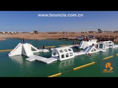 Lake Inflatable Water Park Games / Peralatan Taman Air Inflatable