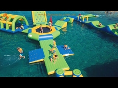 Bouncia Inflatables Jumping Pillow Raksasa Taman Air Inflatable