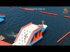 Kapasitas 165 Orang Taman Air Tiup Warna Disesuaikan Sertifikat TUV