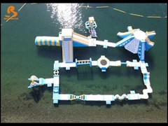 Floating Inflatable Water Park Game Water Park Floating 0.9mm PVC