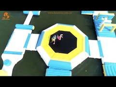Sertifikat TUV Trampolin Air Mengambang Tiup Untuk Danau