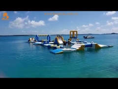 35mL*19mW Permainan Taman Air Mengambang Tiup Di Bermuda