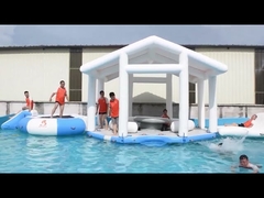 Combo Pulau Terapung Bouncia untuk Keluarga | Floating Leisure Platform Island Combo dengan Lounger