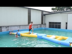 Bouncia Inflatable Water Game-X Ladder, Cocok untuk Air Dangkal dan Dalam