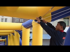 Zipline Terapung Pertama di Dunia Diproduksi oleh Bouncia. Apakah Anda Ingin Mencoba untuk Taman Anda?