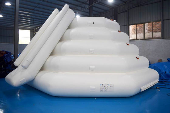 Climbing Inflatable Water Slides For Seaside Or Swimming Pool