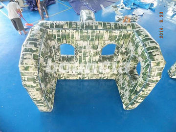 0.6MM PVC  Inflatable Paintball Wall for Outdoor Sports
