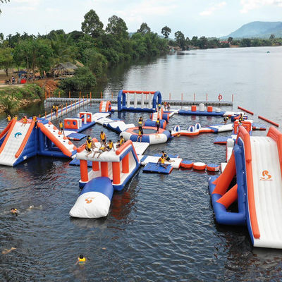 Kualitas Kamboja Water Games Inflatable Water Park Equipment Untuk Anak-Anak dan Dewasa pabrik